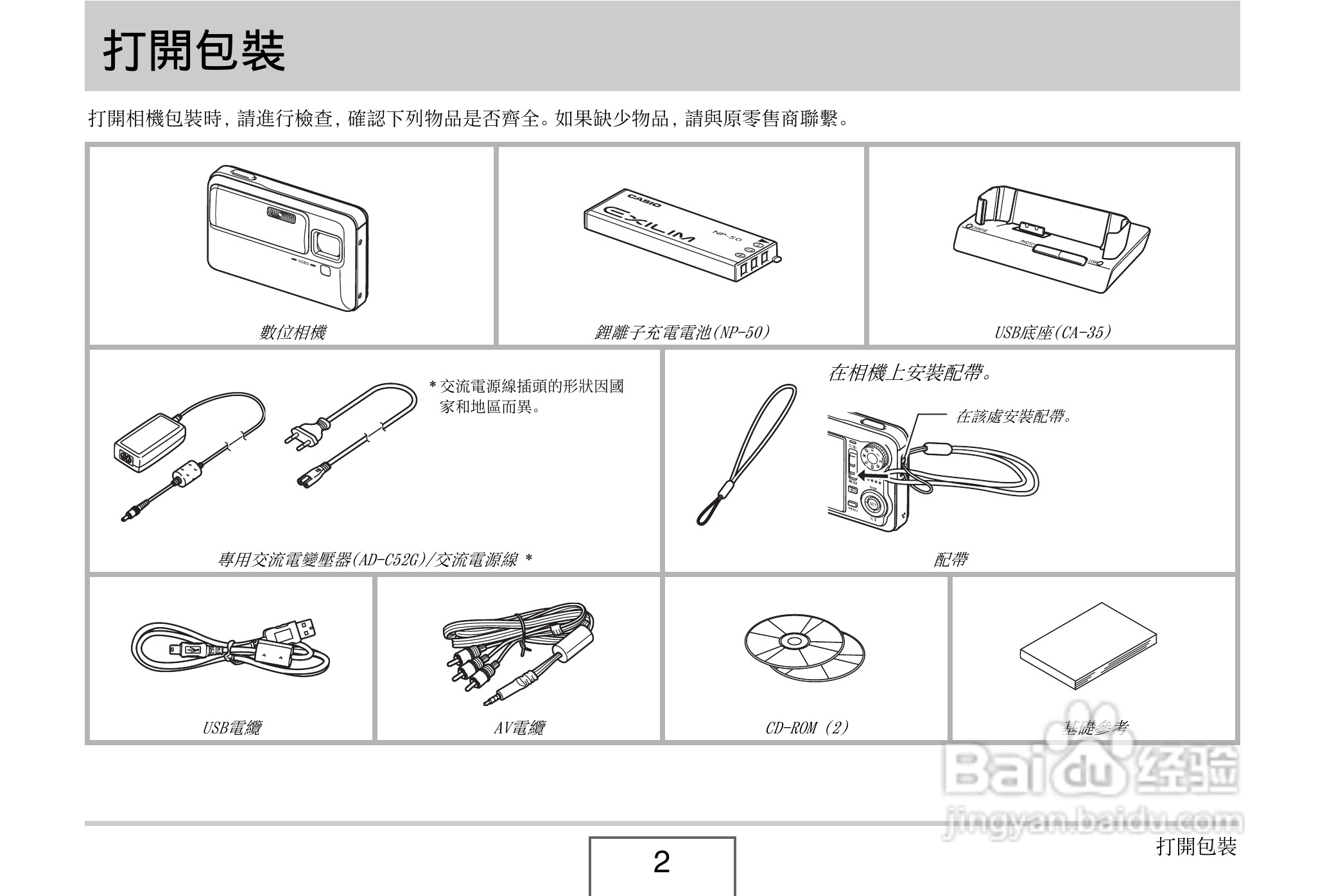 卡西欧EX-V8数码相机说明书:[1]