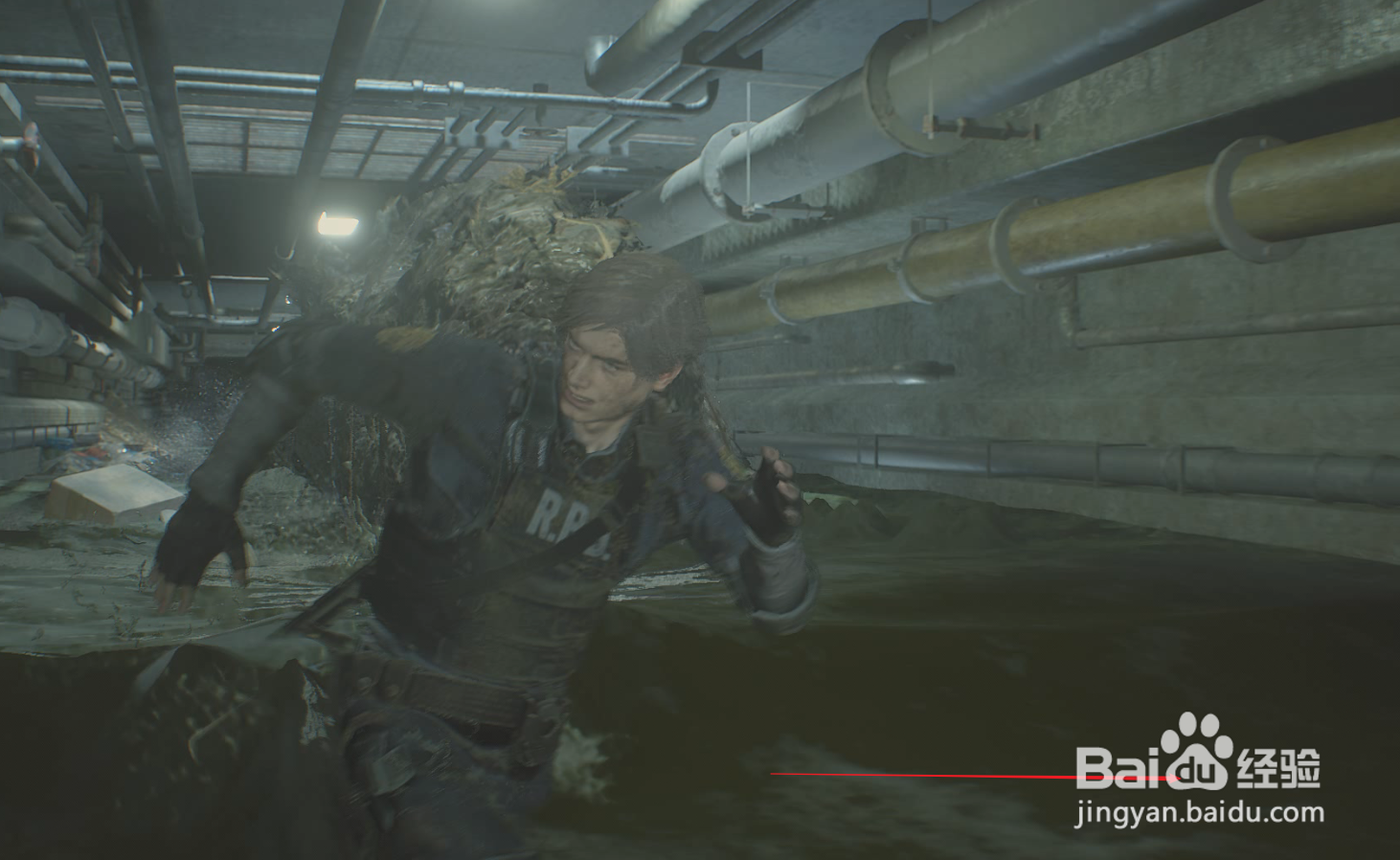 生化危机2重置版鳄鱼怎么躲