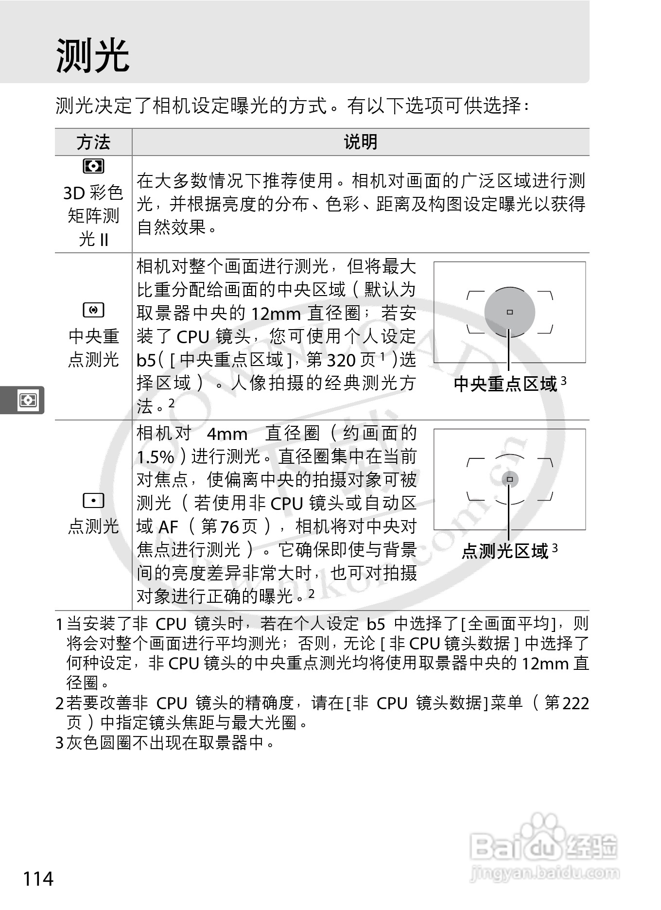 尼康D3数码相机使用说明书:[14]