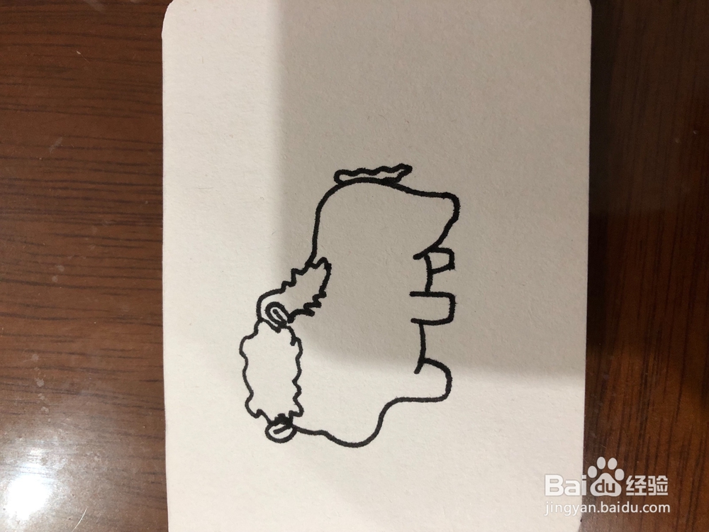 教你画萌萌哒小绵羊