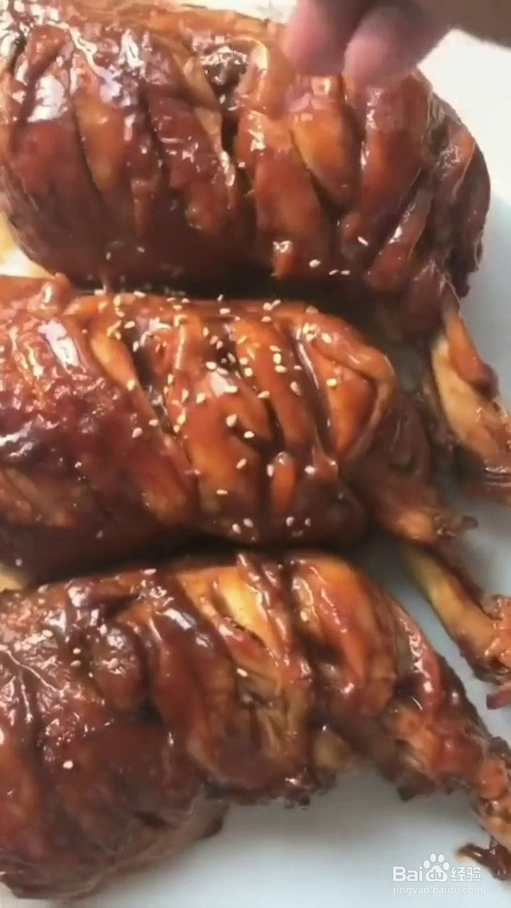 如何制作好吃的红烧大鸡腿