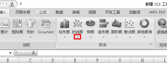 excel拆线图怎么处理