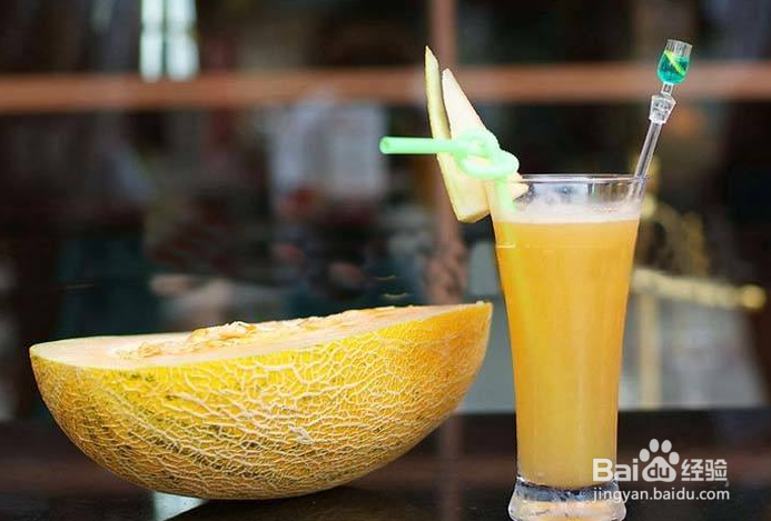 哈密瓜果汁的做法大全