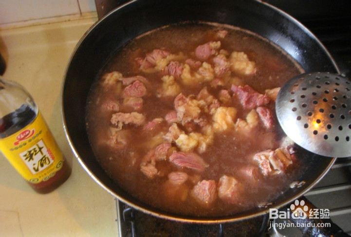 香辣红烧牛肉面的做法