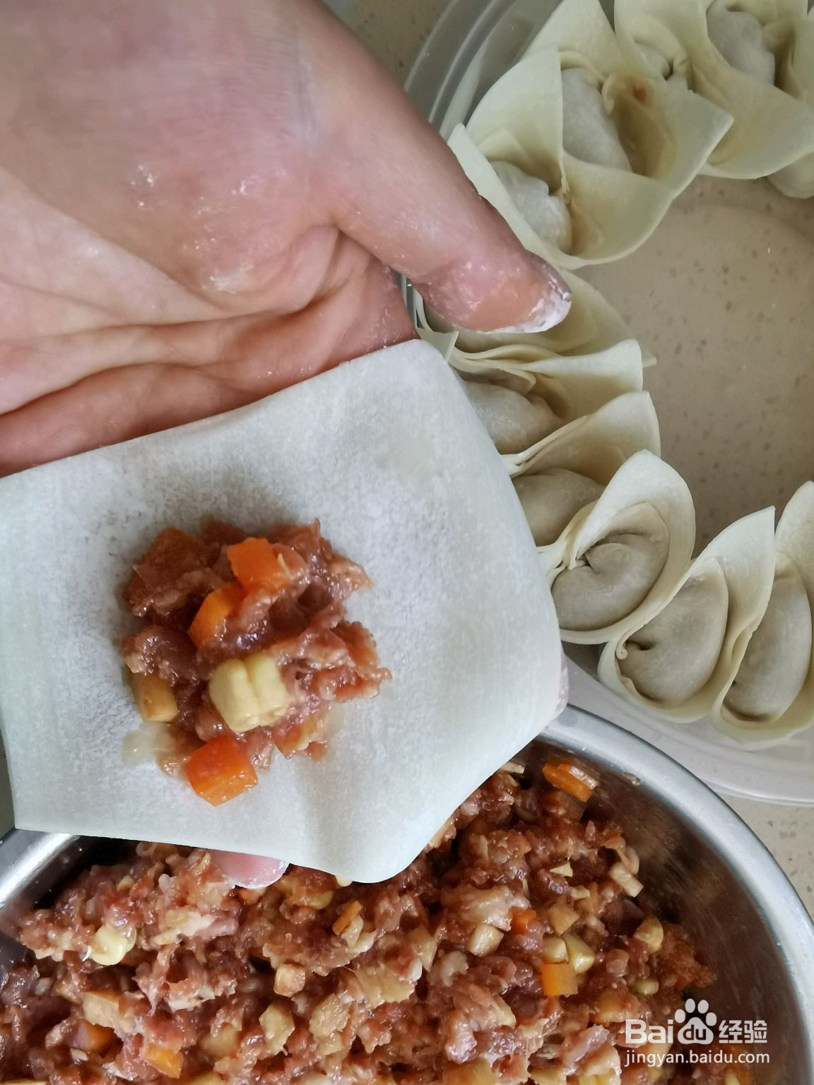 开胃酸汤馄饨的做法