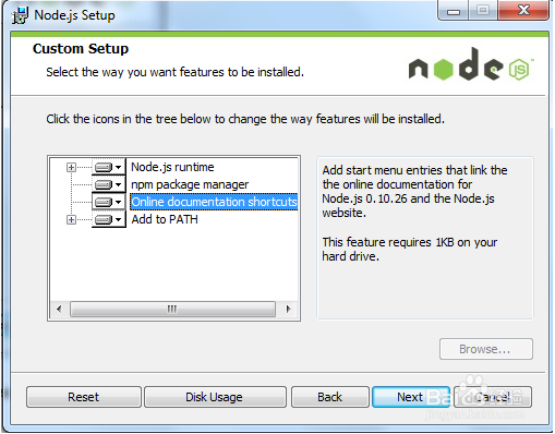 Windows上安装Node.js