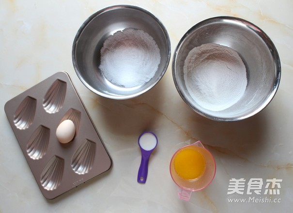 双色玛德琳的做法