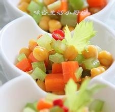美味三丁鹰嘴豆的做法