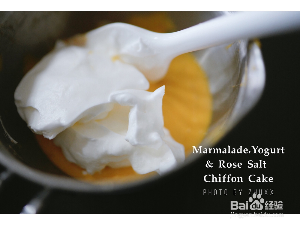 味美鲜香的橙酱奶油戚风三明治