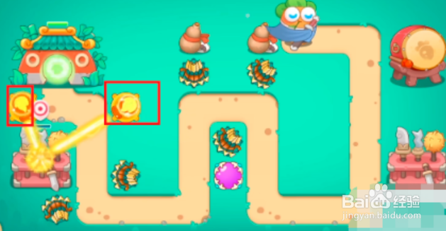 保卫萝卜4喜乐月饼节第5关攻略