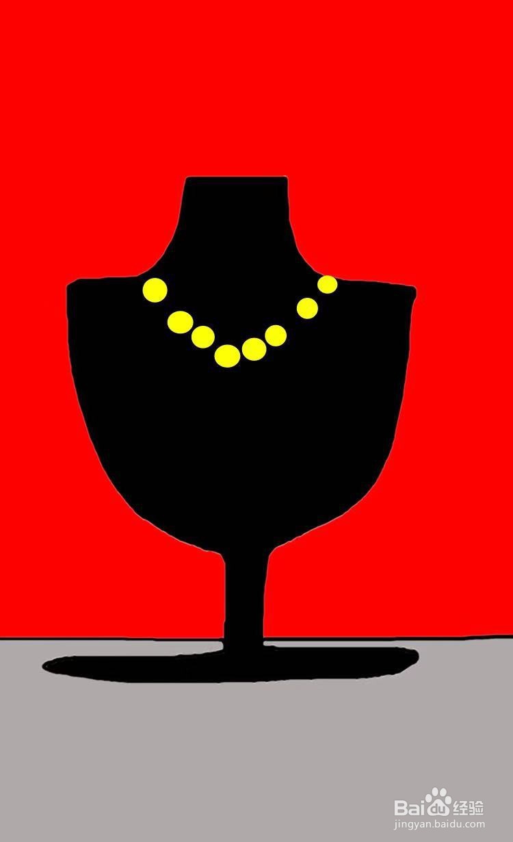 简笔画教程之项链