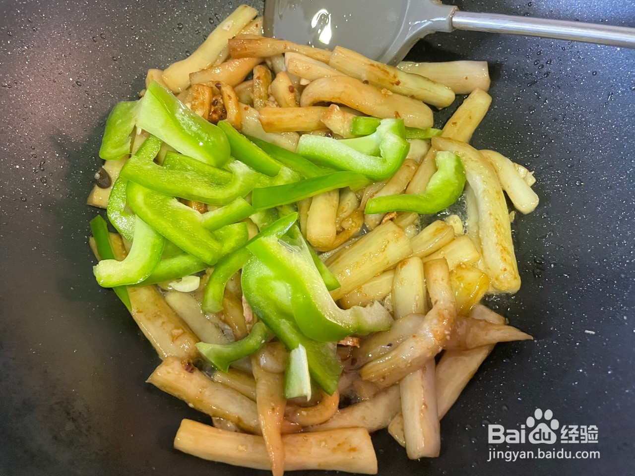 青椒炒茄子的做法