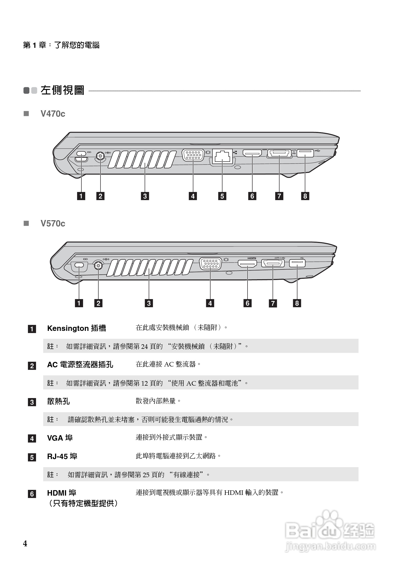 联想V570c笔记本电脑使用说明书:[1]