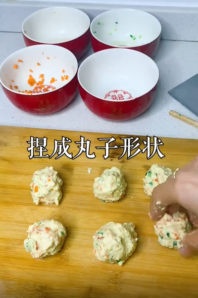 如何制作素炸丸子?