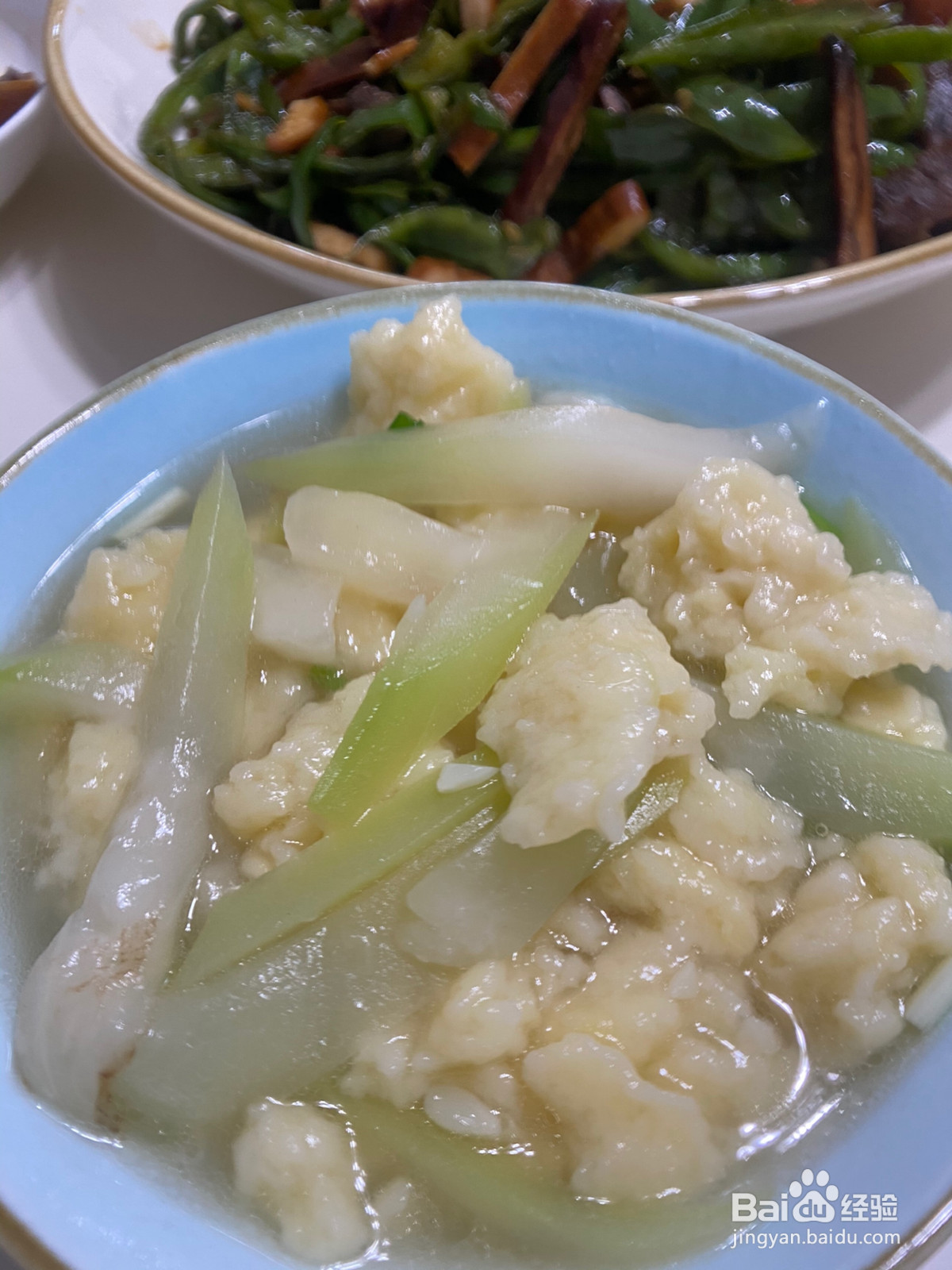 瓠子面疙瘩汤的做法