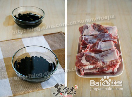 排骨黑豆汤的做法