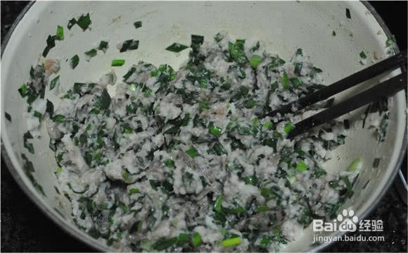 家庭自制猪肉韭菜莲藕饺子