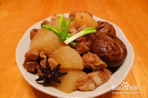 萝卜红烧排骨的制作方法