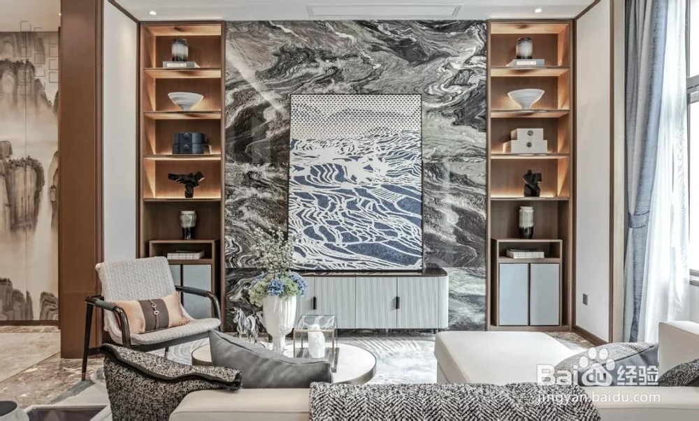 254㎡格局端庄的新中式装修设计