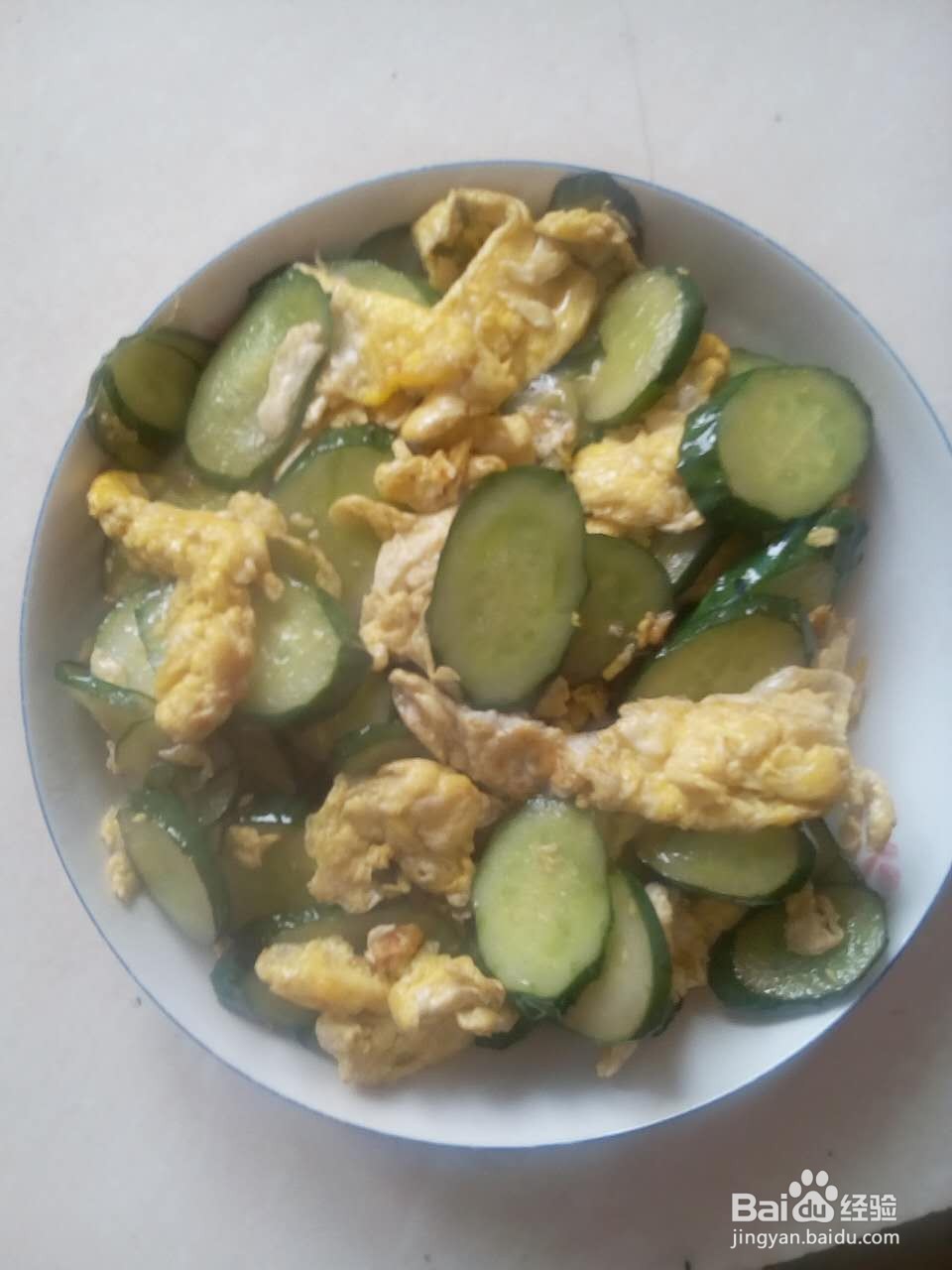 怎么做黄瓜炒鸡蛋？