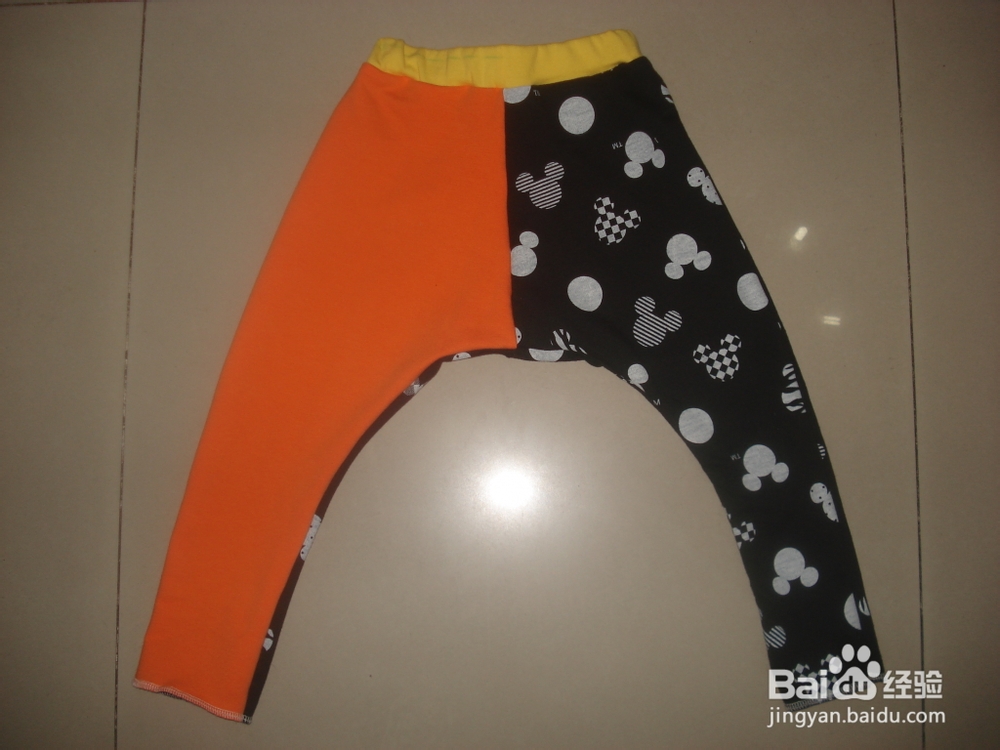 秋装之－－混搭哈伦裤