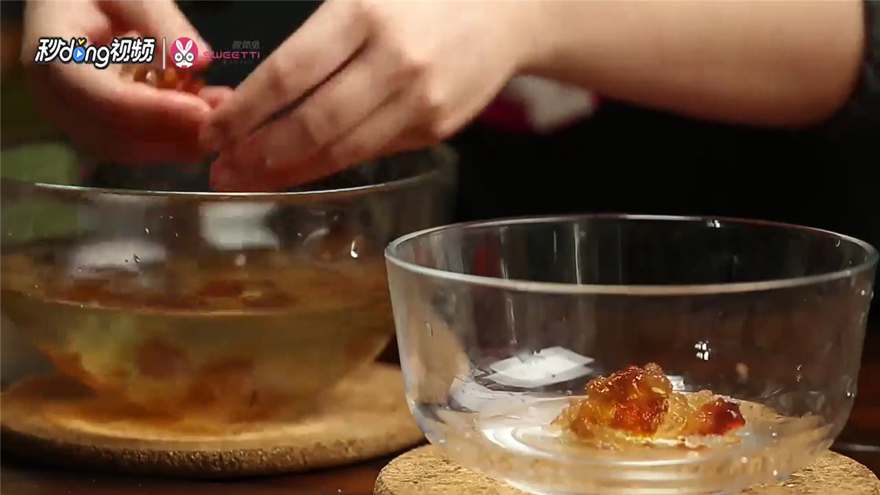 如何做正确的泡发桃胶