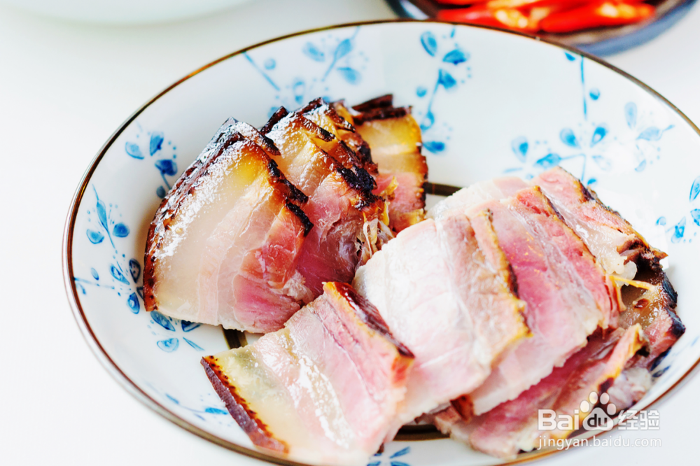 美味的蒜苗炒腊肉做法