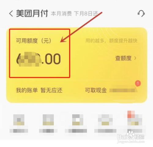 怎样查看美团月付