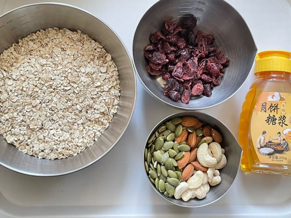 蔓越莓燕麦能量棒