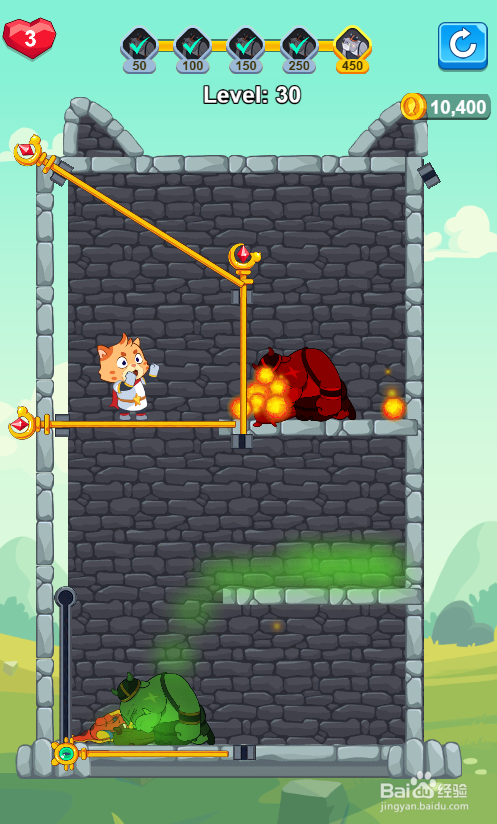 The Rise of Cat Hero的Level 30怎样过关