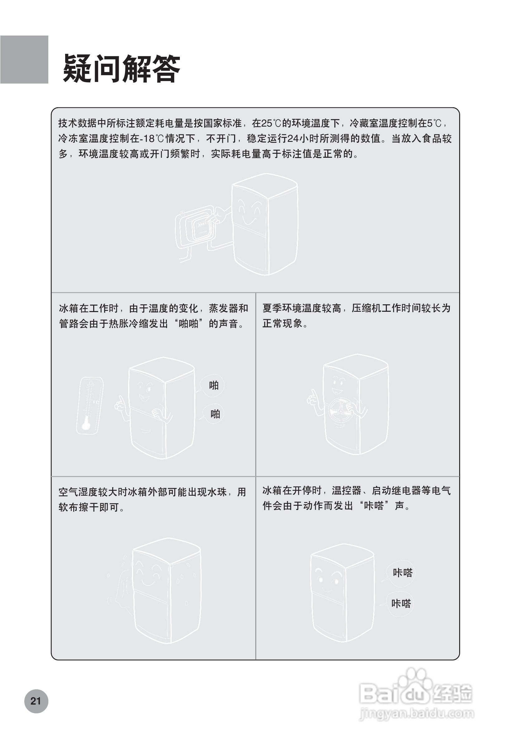 海尔节能冰箱BCD-168K/A型说明书:[3]