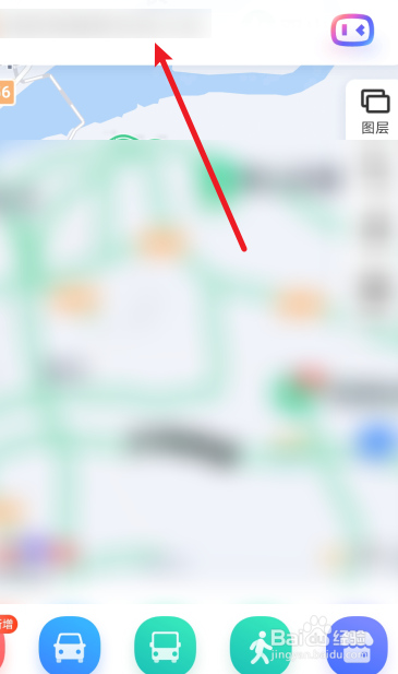 百度地图怎么删除搜索记录