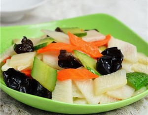 清炒山药片 的简单制作