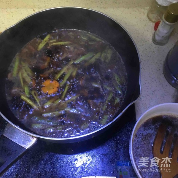 豆角焖面的做法