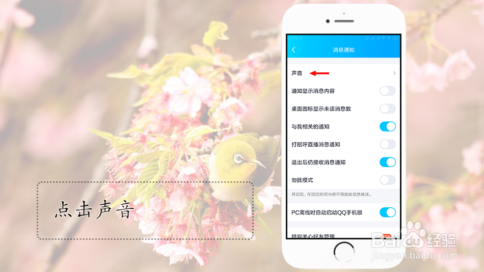qq怎么设置特别关心个性提示音