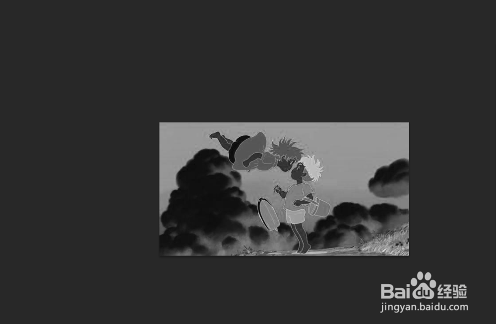 PS怎么快速提取线稿