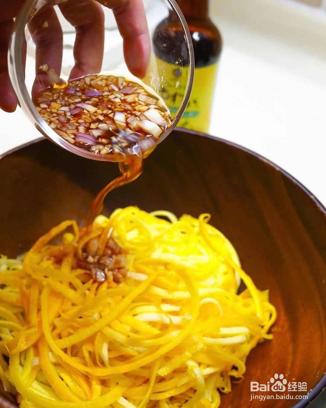 酱油带子意大利黄瓜面的详细做法