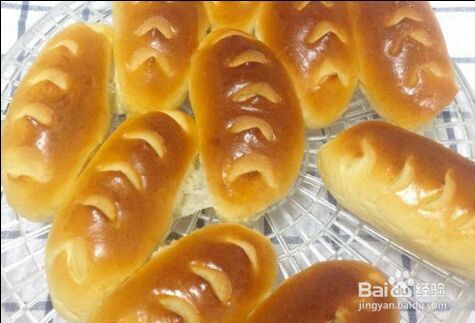 做出入味的牛奶面包