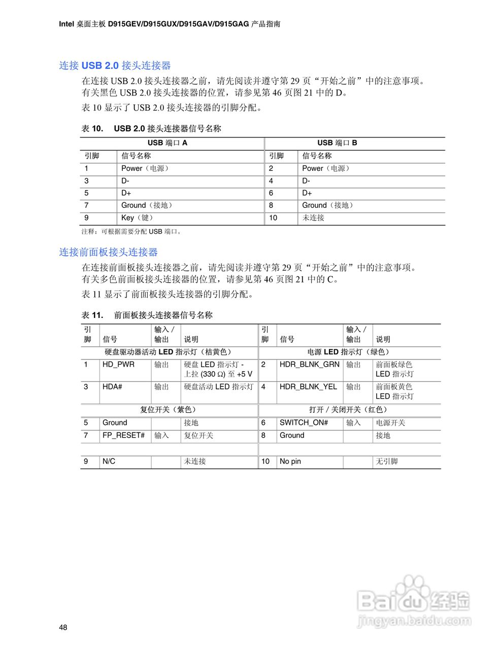 Intel D915GEV主板说明书:[5]