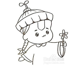 怎么画小僵尸僵小鱼简笔画