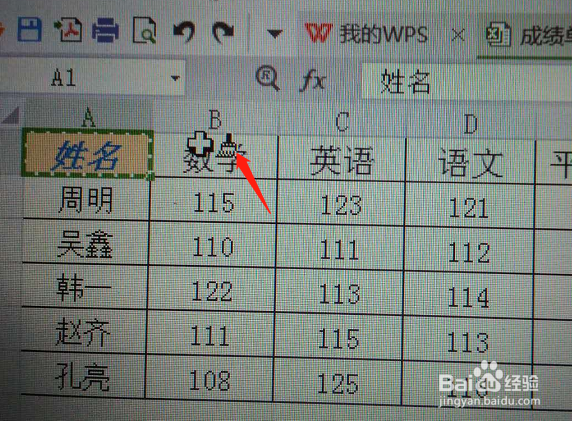 wps表格格式刷怎么用