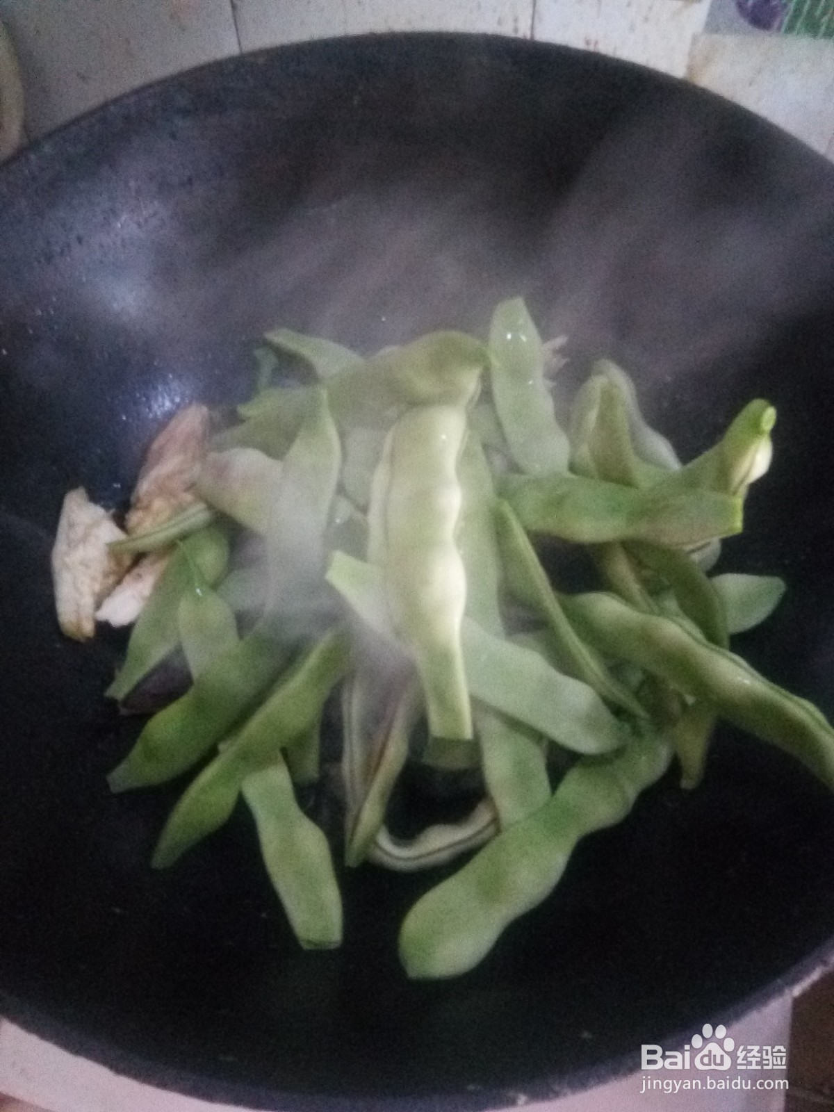 家常菜茄子炖豆角