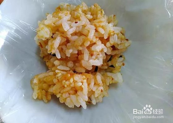 鲑鱼起司饭团的做法