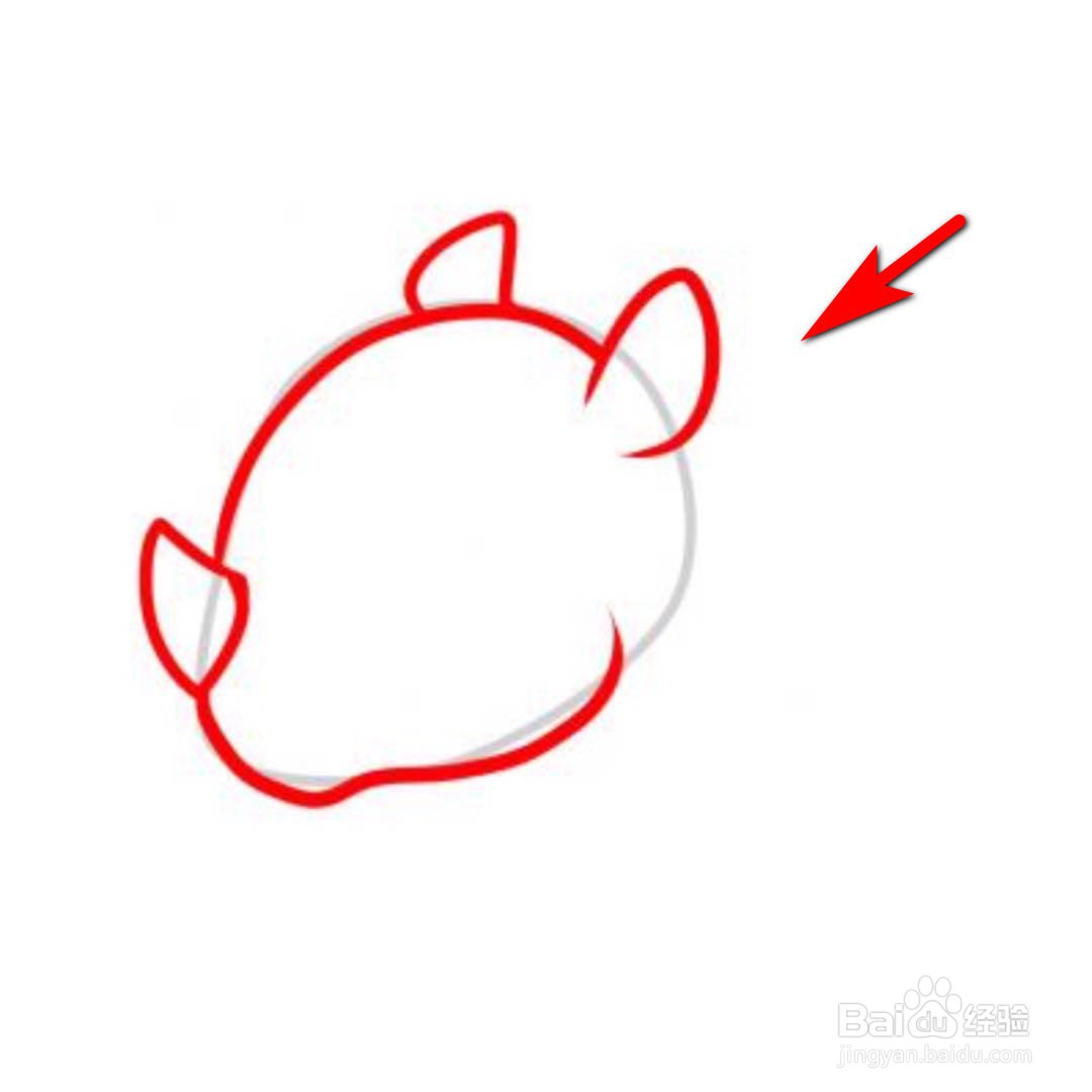 如何用简笔画画出犀牛