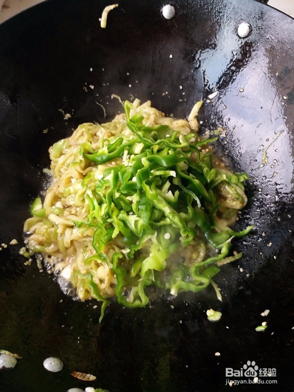 东北特色辣椒茄子丝