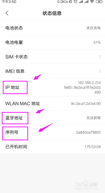 怎么查看手机的mac地址