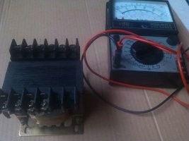 怎样学使用万用表之 电器控制变压器的常识