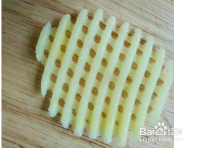 薯格怎么切出来的?