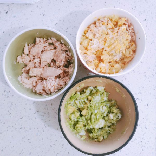 金枪鱼土豆泥沙拉三明治