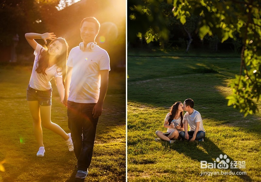 婚纱摄影比一定要穿婚纱便装婚纱照其实更有特色